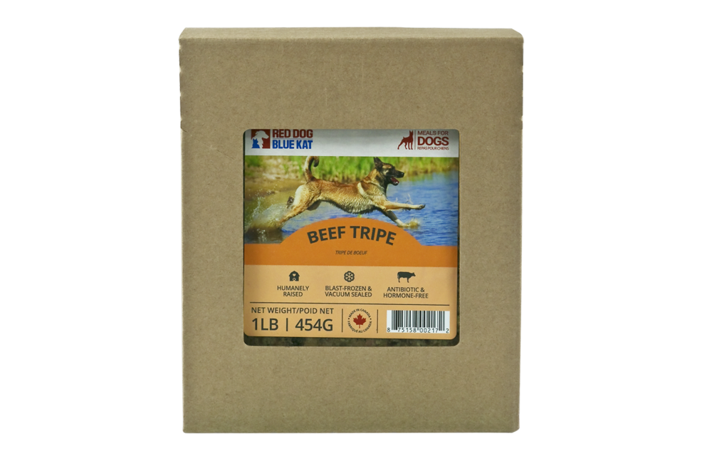 Red Dog Blue Kat Beef Tripe Dog 1 lb