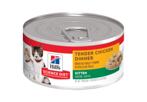 Hills Science Diet Tender Chicken Dinner Kitten 5.5 oz
