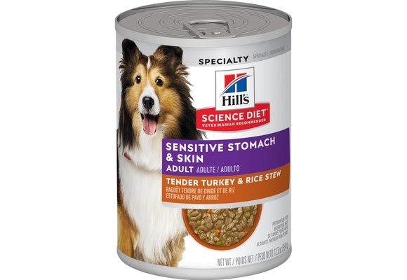 Hills Science Diet Sens Stomach & Skin Turkey & Rice Dog 12.5 oz