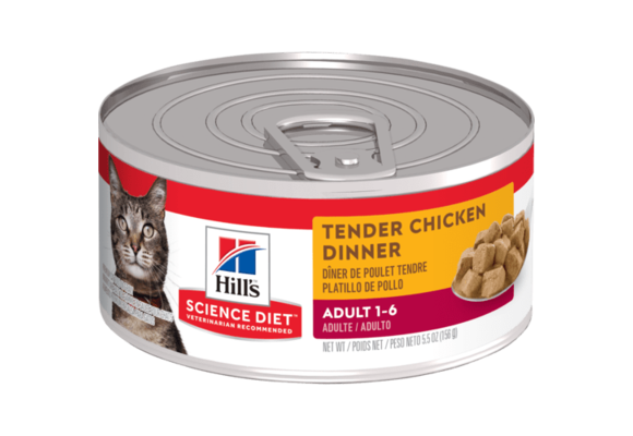 Hills Science Diet Chicken Tender Dinner Cat 5.5 oz