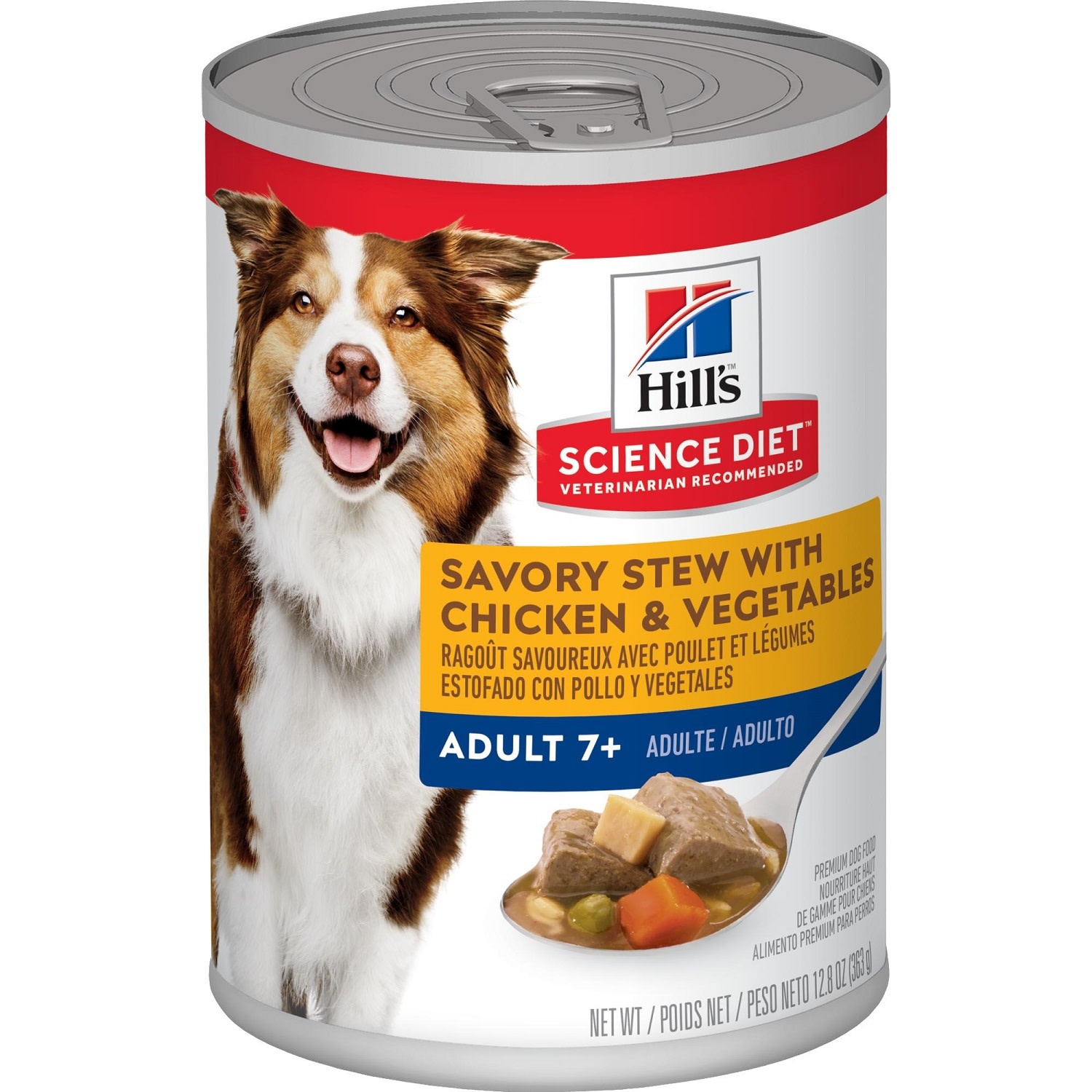 Hills Science Diet Adult 7+ Chicken Stew Dog 12.8 oz