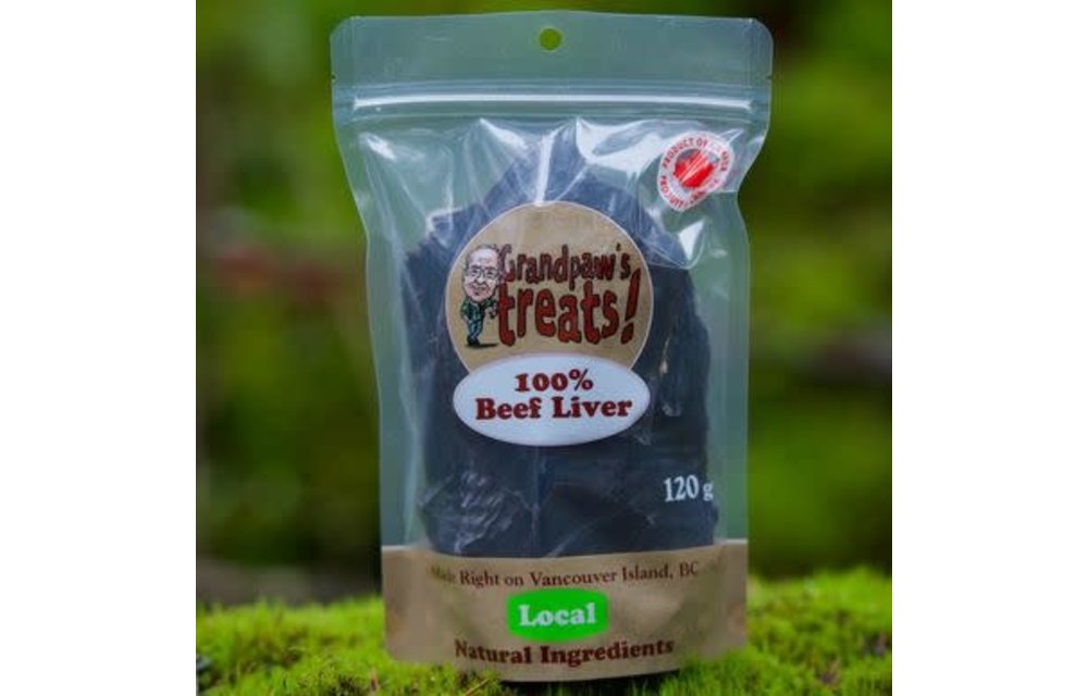 Grandpaw's Beef Liver Treats Dog 120 g