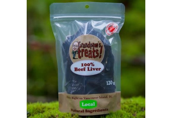 Grandpaw's Beef Liver Treats Dog 120 g
