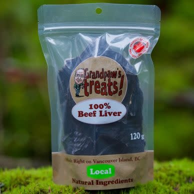 Grandpaw's Beef Liver Treats Dog 120 g
