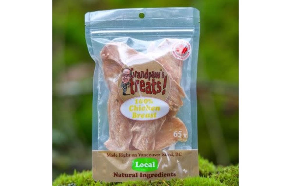 Grandpaw's Treats Chicken Breast Dog 65 g
