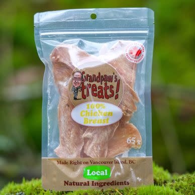 Grandpaw's Treats Chicken Breast Dog 65 g