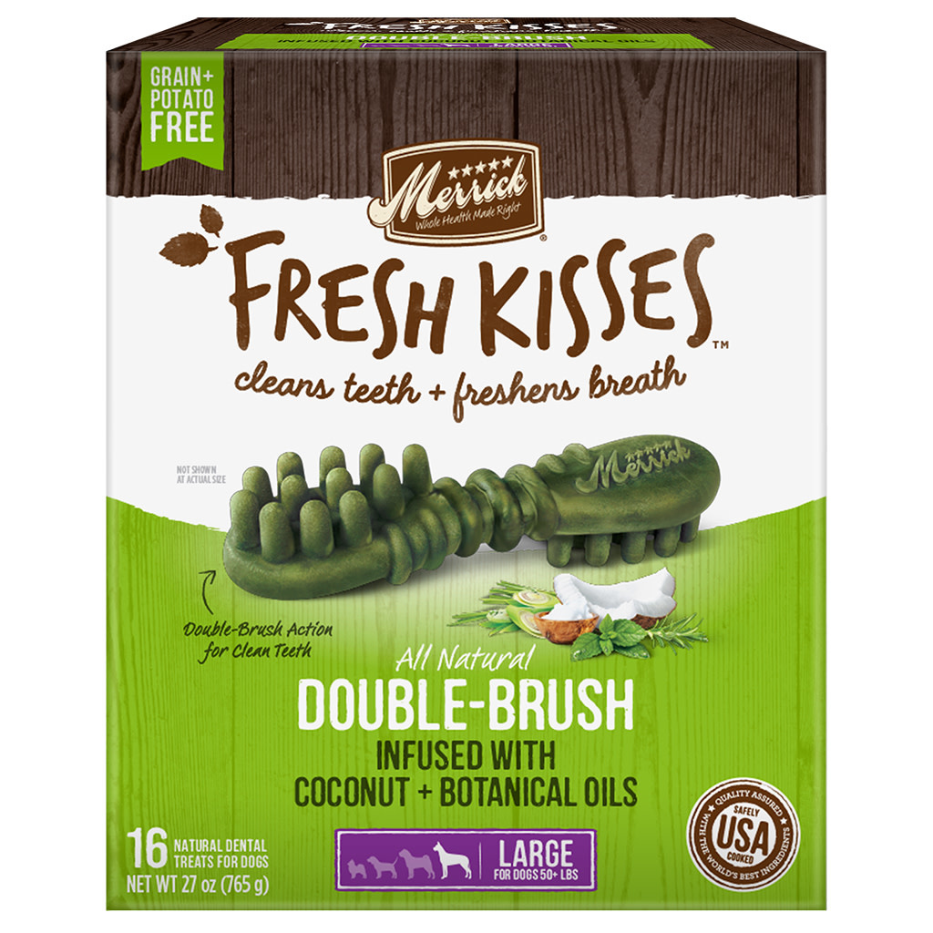 Merrick Fresh Kisses Coconut Large 16pk Dog 27 oz