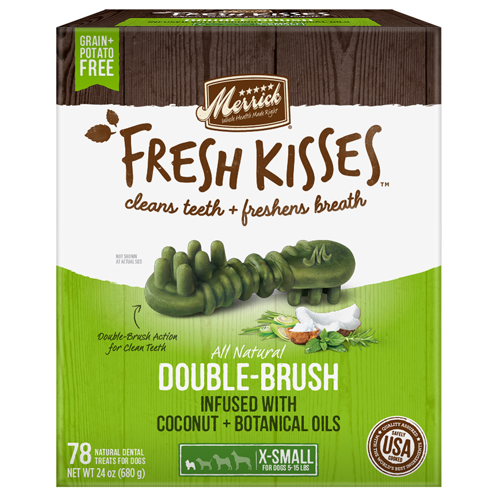 Merrick Fresh Kisses Coconut XS 78pk Dog 24 oz