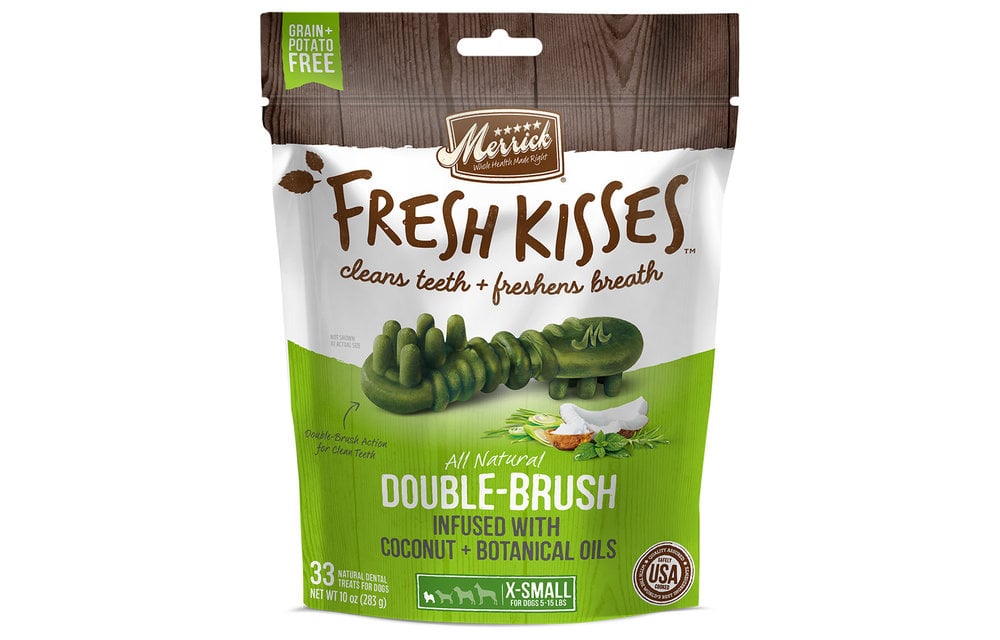 Merrick Fresh Kisses Coconut XSmall 33pk Dog 10 oz - Woofy's by Paw Street  Market