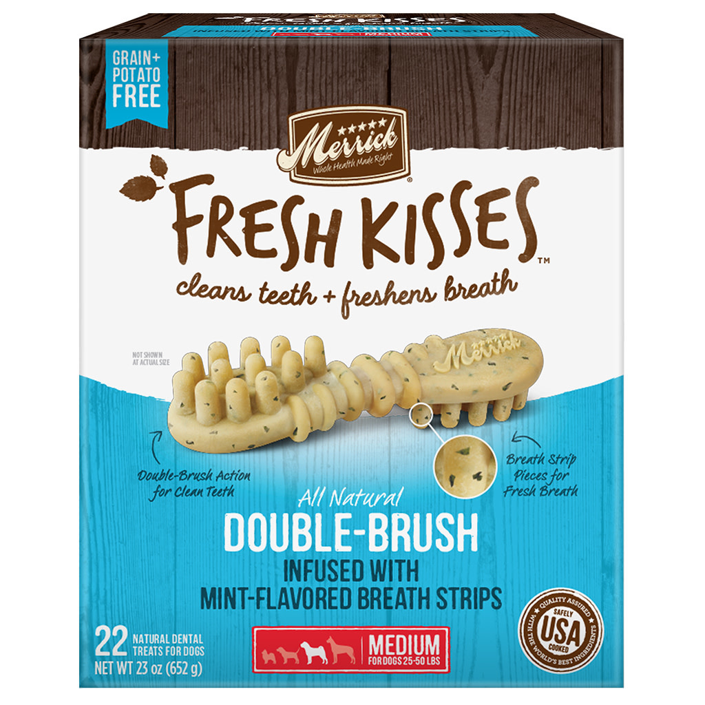 Merrick Fresh Kisses Mint Medium 22pk Dog 23 oz