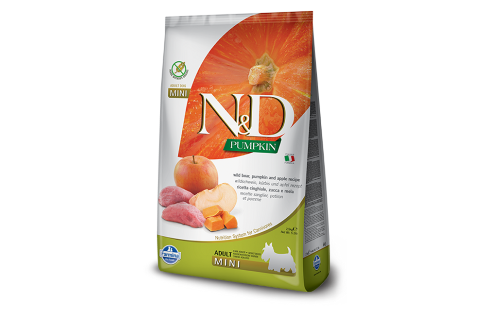 Farmina N&D Pumpkin Boar & Apple Mini Dog 2.5 kg