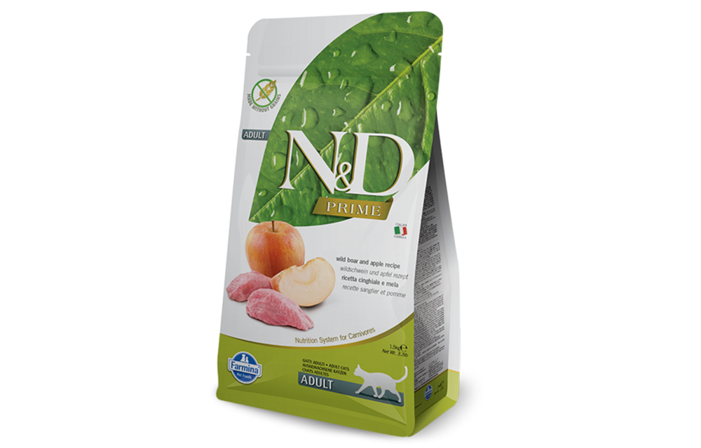 Farmina N&D Prime Boar & Apple Adult Cat 5 kg