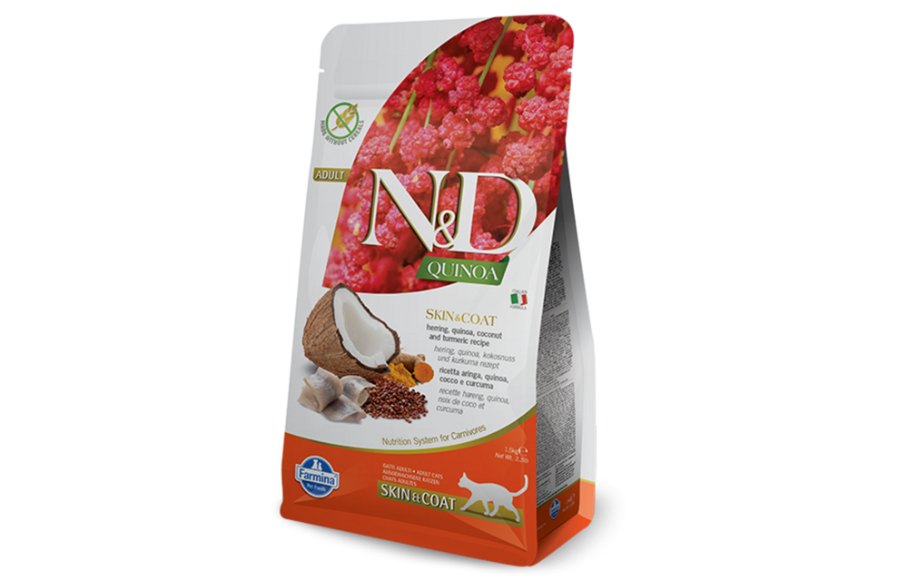 Farmina N&D Quinoa Skin & Coat Herring Cat 5 kg