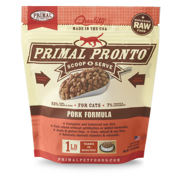 Primal Pronto Pork Cat 1 lb