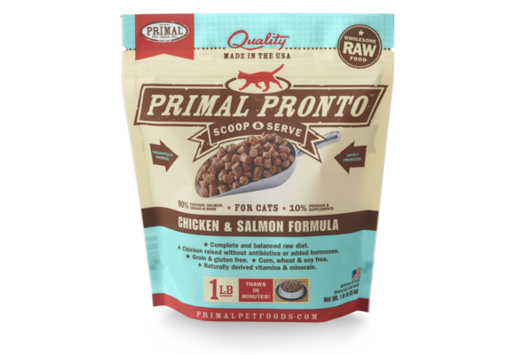 Primal Pronto Chicken & Salmon Cat 1 lb