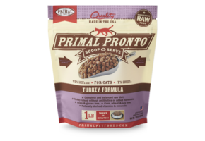 Primal Pronto Turkey Cat 1 lb