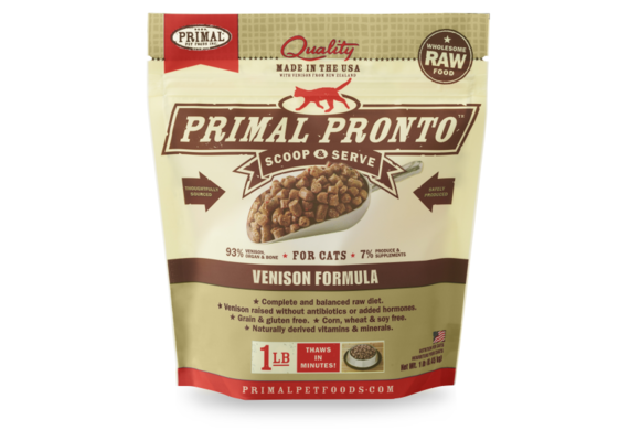 Primal Cat Raw Venison 1lb