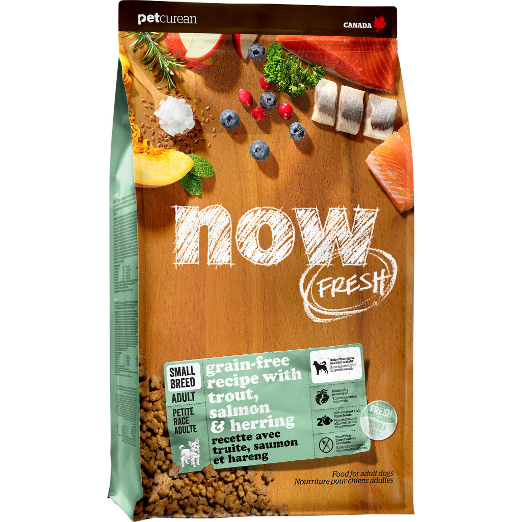 NOW Small Breed Fresh Trout, Salmon & Herring Dog 3.5 lb