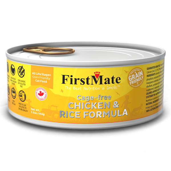 FirstMate GFriendly Chicken Rice Cat 5.5 oz
