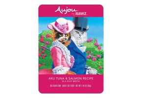 Aujou Aku Tuna & Salmon Cat 69g