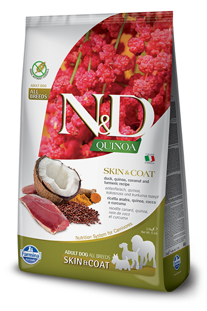 Farmina N&D Quinoa Skin & Coat Duck Dog 2.5 kg