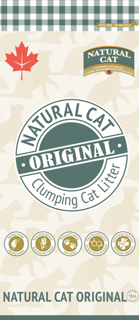 Natural Cat Clumping Litter 13kg
