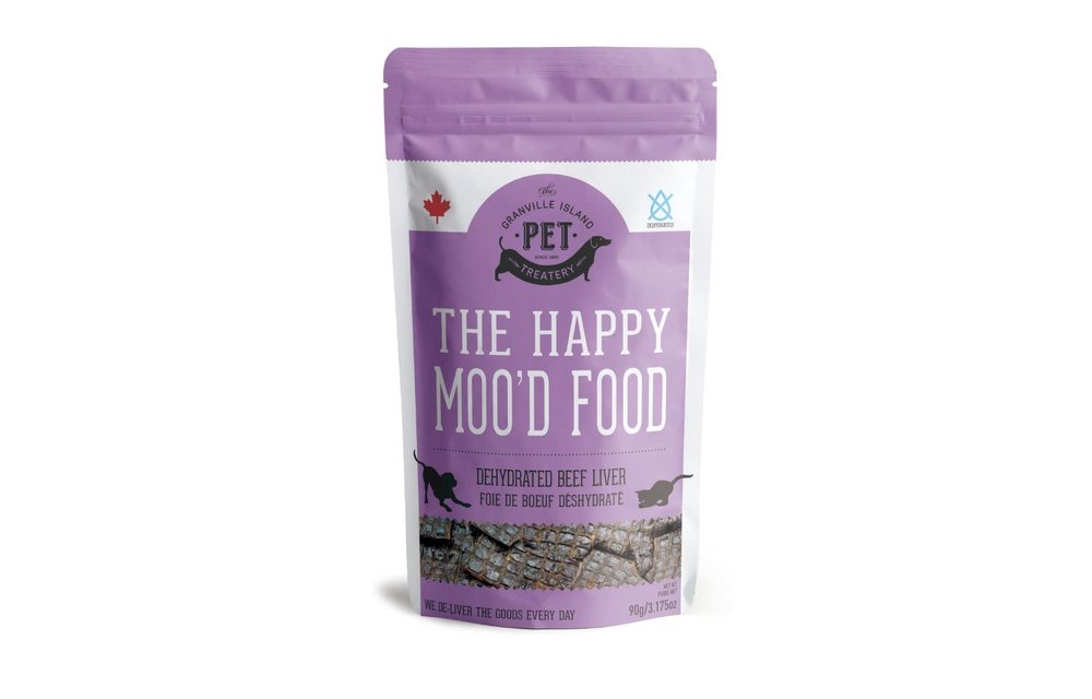 Granville Island Pet Treatery Happy Moo'D Food Beef Liver Dog 90 g