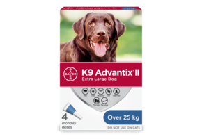 K9 Advantix ll XL Dog over 25kg - 4pk