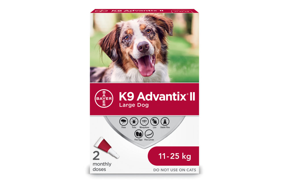 K9 Advantix ll Large Dog 11-25 kg 2pk