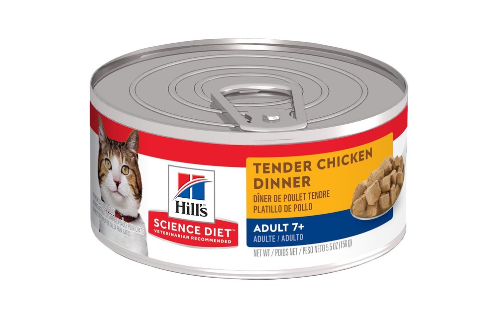 Science Diet Mature Adult 7+ Chicken Dinner Cat 5.5 oz