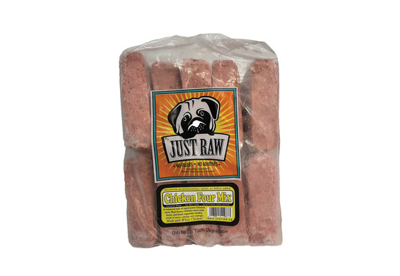 Just Raw Chicken Four Dog 10 x 1 lb
