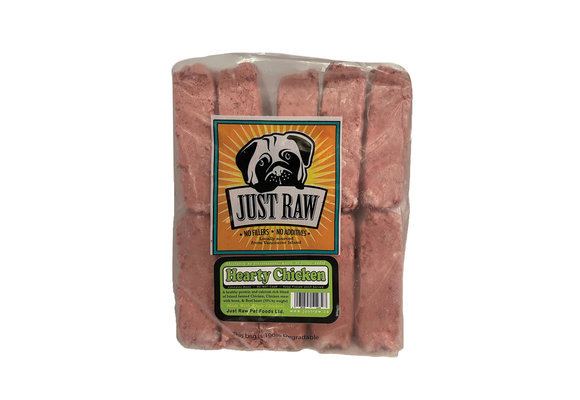 Just Raw Hearty Chicken Dog 10 x1 lb