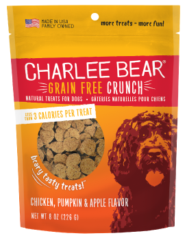 Charlee Bear Chicken, Pumpkin & Apple Dog 8 oz