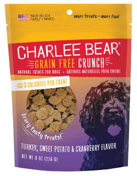 Charlee Bear Turkey, Sweet Potato & Cranberry Dog 8 oz
