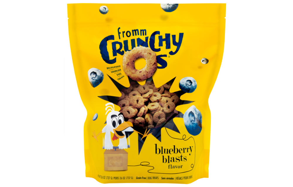 Fromm Crunchy O's GF Blueberry Blast 6oz