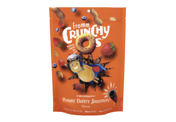 Fromm Crunchy O's Peanut Butter Jammers Dog 6 oz