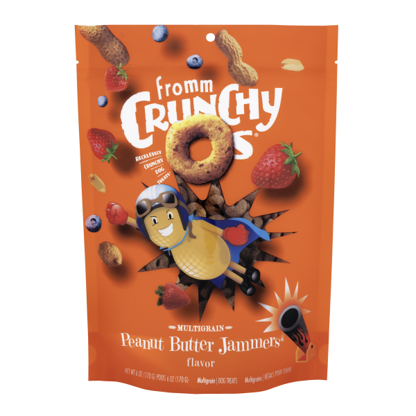 Fromm Crunchy O's Peanut Butter Jammers Dog 6 oz