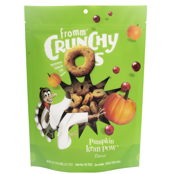 Fromm Crunchy O's Pumpkin Kran POW Dog 6 oz