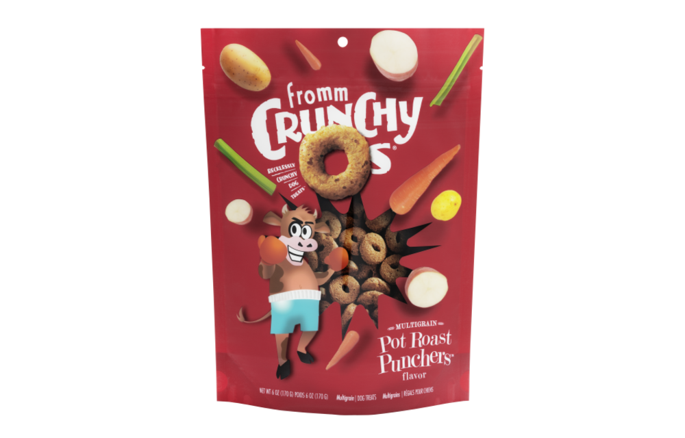 Fromm Crunchy Os Pot Roast Punchers 6 oz