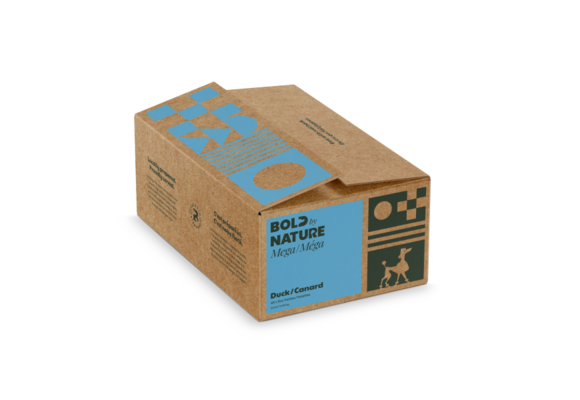 Bold By Nature Mega Raw Duck Patties Dog 24 lb