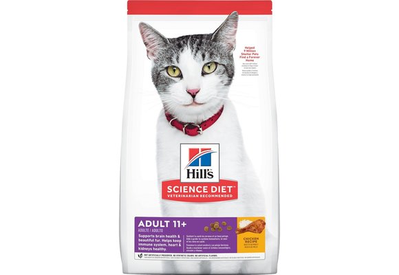 Science Diet Adult 11+ Cat 3.5 lb