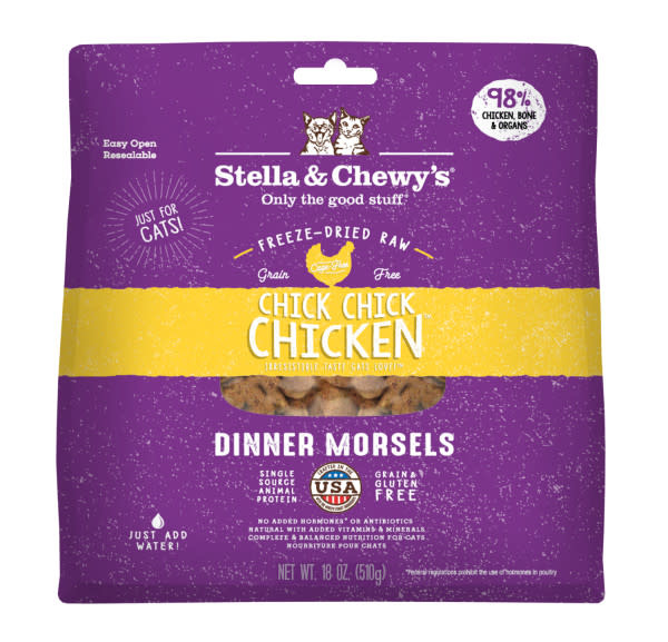 Stella & Chewy’s FD Chick Chick Chicken Cat 18 oz