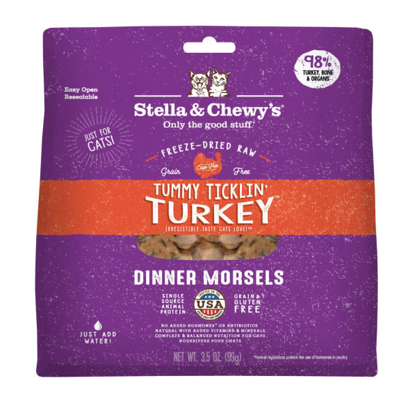 Stella & Chewy’s FD Tummy Ticklin' Turkey Cat 3.5 oz