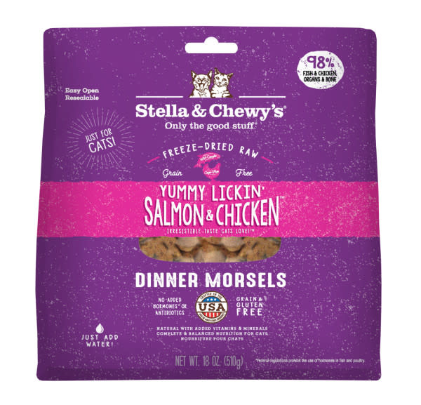 Stella & Chewy’s FD Morsels Salmon & Chicken Cat 18 oz