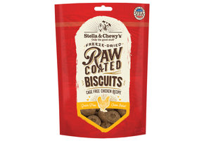Stella & Chewy's Raw Coated Biscuit Chicken Dog 9 oz