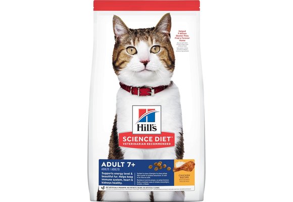 Science Diet Chicken Adult Cat 7+ 7 lb