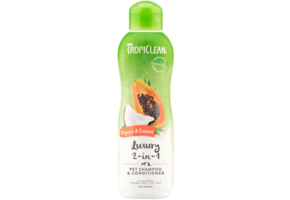 TropiClean Papaya & Coconut Shampoo/Conditioner 20 oz