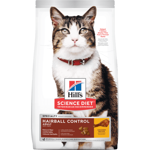 Science Diet Hairball Control Adult Cat 15.5 lb