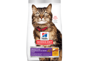 Science Diet Sensitive Stomach & Skin Adult Cat 15.5 lb