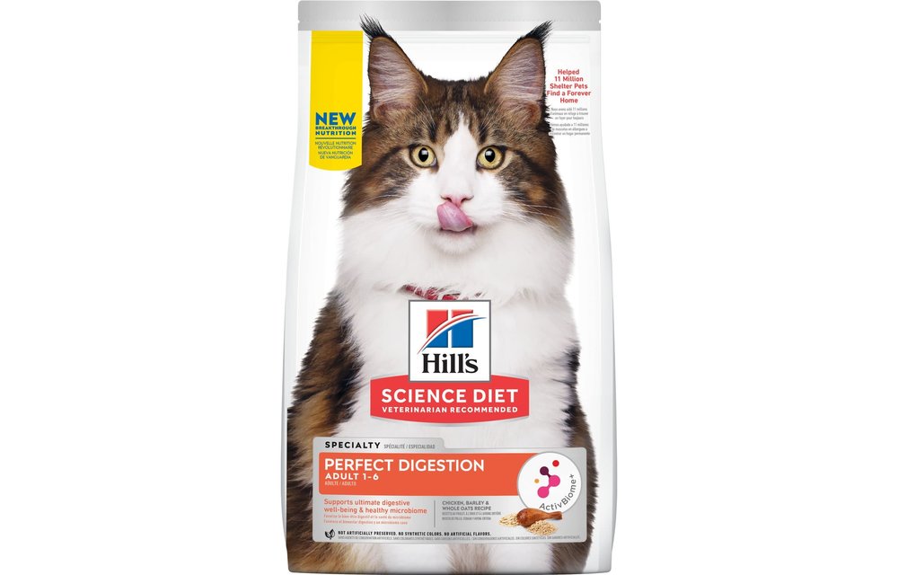 Science Diet Perfect Digestion Chicken Adult Cat 6 lb